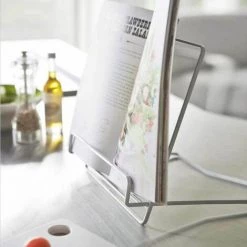 Porte-revues De Bureau Avec Tablette,Support De Présentoir Portatif Vertical Livre FUIENKO -Petit rangement Soldes Magasin 63857412 3