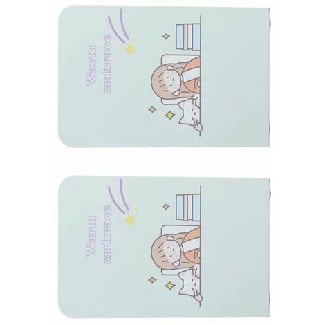 Serre-livres En Métal Bouchon De Livre Joint Antidérapant Matériau Métallique 2 Pièces FUIENKO 5 Serre-livres En Métal Bouchon De Livre Joint Antidérapant Matériau Métallique 2 Pièces FUIENKO – Image 3