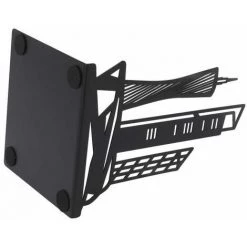 Serre-livres Décoratifs Architectural Décoratif Antidérapant En Métal,Noir,4pcs FUIENKO -Petit rangement Soldes Magasin 63857438 4