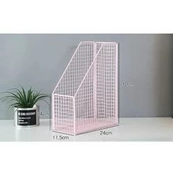 Porte-Revues De Fichier En Métal Organisateur De Fichiers Multifonctions Support FUIENKO -Petit rangement Soldes Magasin 63857444 3