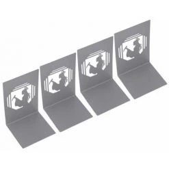 Serre-livres En Métal Anti-dérapant Exquis Beau Design Unique Serre-livres Décoratifs Portables 4PCS FUIENKO 8 Serre-livres En Métal Anti-dérapant Exquis Beau Design Unique Serre-livres Décoratifs Portables 4PCS FUIENKO -Petit rangement Soldes Magasin 63857446 3