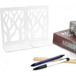 Serre-Livres Premium Serre-Livres, Bouts De Livres Pour Livres Lourds Supports De Bureau,2pcs FUIENKO -Petit rangement Soldes Magasin 63857470 3