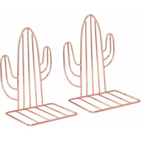 Serre-Livres, Cactus Cale Livre Et Bouchon En Métal, Antidérapant Séparateurs De Livres Décoratifs FUIENKO 3 Serre-Livres, Cactus Cale Livre Et Bouchon En Métal, Antidérapant Séparateurs De Livres Décoratifs FUIENKO