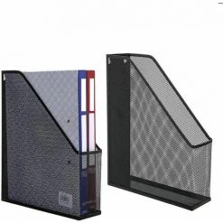 Stockage De Magazines Office Organisateur Métal Peut Accrocher Dossier De Bureau,Grid FUIENKO -Petit rangement Soldes Magasin 63857479 4