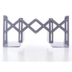 HEGUYEY Serre-livres Réglable En Métal - Pour Bibliothèque, Cuisine, Bureau, école, Bibliothèque 8 HEGUYEY Serre-livres Réglable En Métal - Pour Bibliothèque, Cuisine, Bureau, école, Bibliothèque -Petit rangement Soldes Magasin 63862359 3