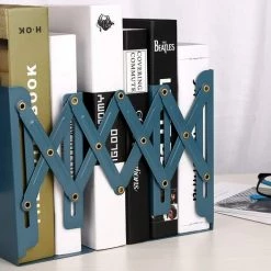 HEGUYEY Serre-livres Réglable En Métal - Pour Bibliothèque, Cuisine, Bureau, école, Bibliothèque 9 HEGUYEY Serre-livres Réglable En Métal - Pour Bibliothèque, Cuisine, Bureau, école, Bibliothèque -Petit rangement Soldes Magasin 63862359 4