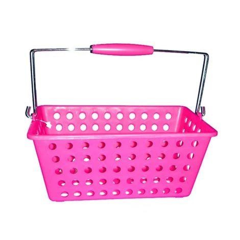 INSTANT D'O Panier De Salle De Bain - 25,5 X 18 X 12,5 - Bleu 3 INSTANT D'O Panier De Salle De Bain - 25,5 X 18 X 12,5 - Bleu