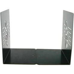 SLI-RES Paire De Serre-livres Créatifs En Forme De Note De Musique Et En Métal Solide Pour Enfants, Passionnés De Musique Et Décoration D’intérieur Ou De Bureau 13.5*11.8*18cm (Noir)，Lilaris -Petit rangement Soldes Magasin 63912435 5