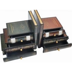 BENOBBY KIDS Serre-Livres Vintage Décoratif Organisateur De Livre En Bois Faux Livre étagère Bien Rangé Serre-Livres Pour Bureau, Bibliothèque Ou étude 8 BENOBBY KIDS Serre-Livres Vintage Décoratif Organisateur De Livre En Bois Faux Livre étagère Bien Rangé Serre-Livres Pour Bureau, Bibliothèque Ou étude -Petit rangement Soldes Magasin 63939462 2