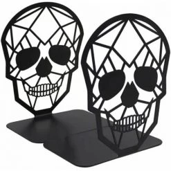 Serre-livres En Fonte De Style Antique,Parfait Pour Un Amateur De Livres.14 X 7 X 7cm,2PCS FUIENKO