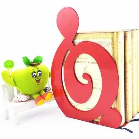 Livres Support De Rangement étagère école Antidérapant Décor à La Maison Support,1paire FUIENKO 4 Livres Support De Rangement étagère école Antidérapant Décor à La Maison Support,1paire FUIENKO – Image 2