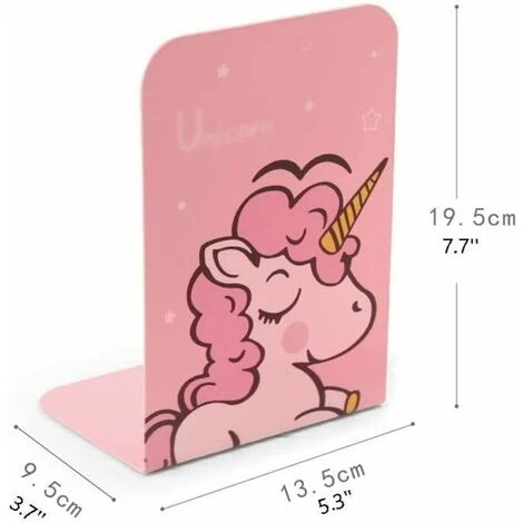 Serre Livres Bandes Dessinées Métal Nonskid De Livres FUIENKO 4 Serre Livres Bandes Dessinées Métal Nonskid De Livres FUIENKO – Image 2