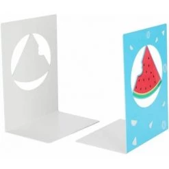 Étagère De Bureausupport De Livre Antidérapant Serrelivre,pastèque FUIENKO