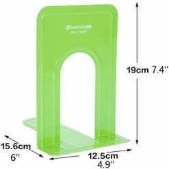 Serre Livres Durable Heavy Metal Book Bureau School Fournitures Papeterie，Blue FUIENKO -Petit rangement Soldes Magasin 63951668 2