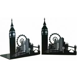 Serre-livres Antidérapant,Décoration De Bureau,matériau Métallique Résistant FUIENKO