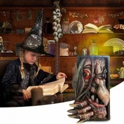 Serre-livres En Résine Avec Effrayant Et Inscription FUIENKO 9 Serre-livres En Résine Avec Effrayant Et Inscription FUIENKO -Petit rangement Soldes Magasin 63951698 4