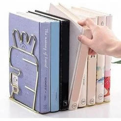 Lot De 2 Serrelivres En Métal Pour Livres Ou Magazines (or Rose)1Paire FUIENKO 9 Lot De 2 Serrelivres En Métal Pour Livres Ou Magazines (or Rose)1Paire FUIENKO -Petit rangement Soldes Magasin 63951706 4