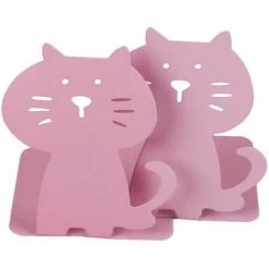 Serre Livres Design,Fait De Matériau Métallique Durable,Bon Roulement De Poids FUIENKO