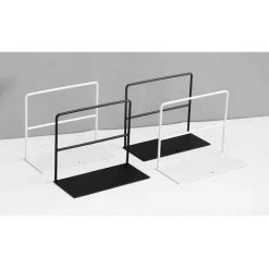 Serre Livres Serre-Livres Pour étagères Simples étude De Bureau,2PCS FUIENKO -Petit rangement Soldes Magasin 63951737 4