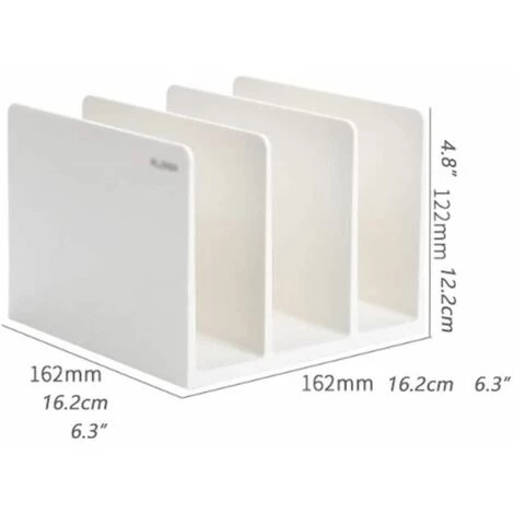 Serre-Livres En Plastique Se Termine, Bookend De Résine, Bookends Créatifs FUIENKO 4 Serre-Livres En Plastique Se Termine, Bookend De Résine, Bookends Créatifs FUIENKO – Image 2