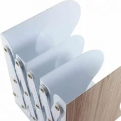 Serre-livres En Métal Réglable Et Robuste Organiseur De Bureau Accessoires Scolaires FUIENKO -Petit rangement Soldes Magasin 63951771 3