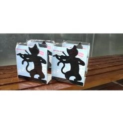 Serre-livres Ou En Forme De Chat Antidérapant En Acier Inoxydable Cadeau Artistique FUIENKO -Petit rangement Soldes Magasin 63951774 4
