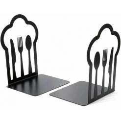 Serrelivres En Métal Très Résistantantidérapants En Forme,2PCS FUIENKO