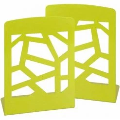 Serre-livres En Métal Antidérapant En Forme De Chat Porte-bonheur,violet,13x10x18cm FUIENKO