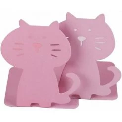 Serre-Livres Statue Décoratif Réservation Iron Art Métal Noir FUIENKO