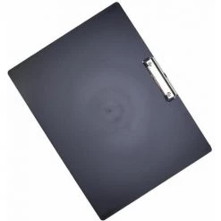 Pratique En Plastique Durable Horizontal Presse-papiers Clip Board Dessin Trombone，Noir FUIENKO -Petit rangement Soldes Magasin 63951839 3