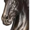 Ornement De Tête De Cheval Serre-livres Cheval De Résine De Sculpture FUIENKO -Petit rangement Soldes Magasin 63951921 1
