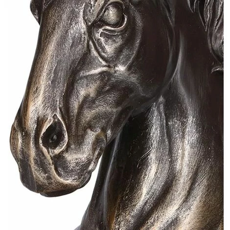 Ornement De Tête De Cheval Serre-livres Cheval De Résine De Sculpture FUIENKO 3 Ornement De Tête De Cheval Serre-livres Cheval De Résine De Sculpture FUIENKO