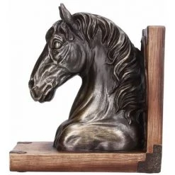 Ornement De Tête De Cheval Serre-livres Cheval De Résine De Sculpture FUIENKO 8 Ornement De Tête De Cheval Serre-livres Cheval De Résine De Sculpture FUIENKO -Petit rangement Soldes Magasin 63951921 3