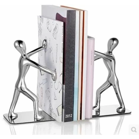Clips Livre Alliage Zinc étagère Livre Stand Décoration Serre-livres Cadeau 2PCS FUIENKO 5 Clips Livre Alliage Zinc étagère Livre Stand Décoration Serre-livres Cadeau 2PCS FUIENKO – Image 3