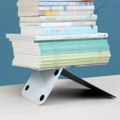 Serre Livres Serre-Livres Pour étagères Porte-Serre-Livres Antidérapant Pour Cadeau De Cuisine FUIENKO -Petit rangement Soldes Magasin 63951945 3