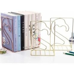 Serre-livres Support De Livre Rétractable Créatif De Stockage De Bureau En Fer Forgé En Métal FUIENKO 9 Serre-livres Support De Livre Rétractable Créatif De Stockage De Bureau En Fer Forgé En Métal FUIENKO -Petit rangement Soldes Magasin 63951974 4