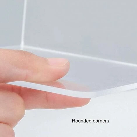 Serrelivres En Plastique Acrylique Transparent Pour Chambre à Coucherbibliothèquebureaufournitures Scolairescadeau 2PCS FUIENKO 5 Serrelivres En Plastique Acrylique Transparent Pour Chambre à Coucherbibliothèquebureaufournitures Scolairescadeau 2PCS FUIENKO – Image 3