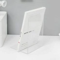 Serrelivres En Plastique Acrylique Transparent Pour Chambre à Coucherbibliothèquebureaufournitures Scolairescadeau 2PCS FUIENKO 9 Serrelivres En Plastique Acrylique Transparent Pour Chambre à Coucherbibliothèquebureaufournitures Scolairescadeau 2PCS FUIENKO -Petit rangement Soldes Magasin 63951985 4