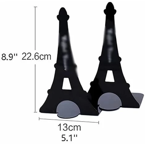 Serre Livres Livre Se Termine For Des Livres Lourds Bookend Metal Supports FUIENKO 4 Serre Livres Livre Se Termine For Des Livres Lourds Bookend Metal Supports FUIENKO – Image 2