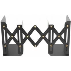 Serre-livres En Métal Rétractable Simple Noir Petits Bords Arrondis En Acier Inoxydable Conception Mince FUIENKO 8 Serre-livres En Métal Rétractable Simple Noir Petits Bords Arrondis En Acier Inoxydable Conception Mince FUIENKO -Petit rangement Soldes Magasin 63951990 3