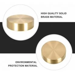 Round Presse-papier Calligraphie Créative Peinture Papier Poids Presse Papier -2pcs -4CM FUIENKO -Petit rangement Soldes Magasin 63951992 4