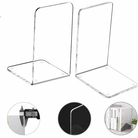 Serre-livres Antidérapants En Métal Lourd Durable Robuste Pour Ranger Des Livres De Cabine Téléphonique 2PCS FUIENKO 3 Serre-livres Antidérapants En Métal Lourd Durable Robuste Pour Ranger Des Livres De Cabine Téléphonique 2PCS FUIENKO