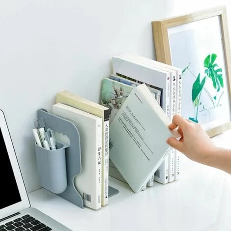 Les Serre-livres Ajustés Au Livre Se Termine Par Une Tasse Pour Le Livre Lourd Book Bureau De Bureau De Travail FUIENKO 6 Les Serre-livres Ajustés Au Livre Se Termine Par Une Tasse Pour Le Livre Lourd Book Bureau De Bureau De Travail FUIENKO – Image 4