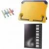 Partitions Musique Stand Réglable Titulaire De Livre PorteClips Et Pages Papier Clips Cookbook Lecture Stand Portable FUIENKO -Petit rangement Soldes Magasin 63952016 1