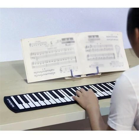 Partitions Musique Stand Réglable Titulaire De Livre PorteClips Et Pages Papier Clips Cookbook Lecture Stand Portable FUIENKO 6 Partitions Musique Stand Réglable Titulaire De Livre PorteClips Et Pages Papier Clips Cookbook Lecture Stand Portable FUIENKO – Image 4