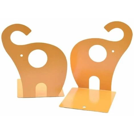 Animal SerreLivres De Livre En Métal Vividly Mignon Girafe Éléphant Outlook Design Décor 2PCS FUIENKO 3 Animal SerreLivres De Livre En Métal Vividly Mignon Girafe Éléphant Outlook Design Décor 2PCS FUIENKO