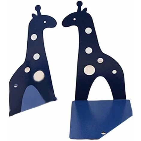 Animal SerreLivres De Livre En Métal Vividly Mignon Girafe Éléphant Outlook Design Décor 2PCS FUIENKO 4 Animal SerreLivres De Livre En Métal Vividly Mignon Girafe Éléphant Outlook Design Décor 2PCS FUIENKO – Image 2