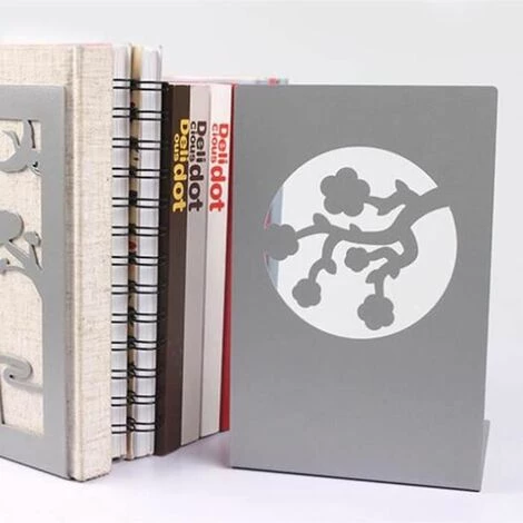 Rétro Évidé Pavillon Rétro SerreLivres En Métal Style Ancien Supports De Livre Cadeau Créatif Décoratif FUIENKO 5 Rétro Évidé Pavillon Rétro SerreLivres En Métal Style Ancien Supports De Livre Cadeau Créatif Décoratif FUIENKO – Image 3