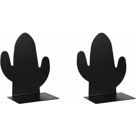 SerreLivres En Métal évidé En Deux Pièces SerreLivres Pour Livres Lourds SerreLivres 2PCS FUIENKO 4 SerreLivres En Métal évidé En Deux Pièces SerreLivres Pour Livres Lourds SerreLivres 2PCS FUIENKO – Image 2