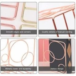 Serre-livres Résistants,Bouchon De Livre Décoratif En Métal, Support De Stockage De Bureau 2 Pièce FUIENKO 8 Serre-livres Résistants,Bouchon De Livre Décoratif En Métal, Support De Stockage De Bureau 2 Pièce FUIENKO -Petit rangement Soldes Magasin 63952031 3